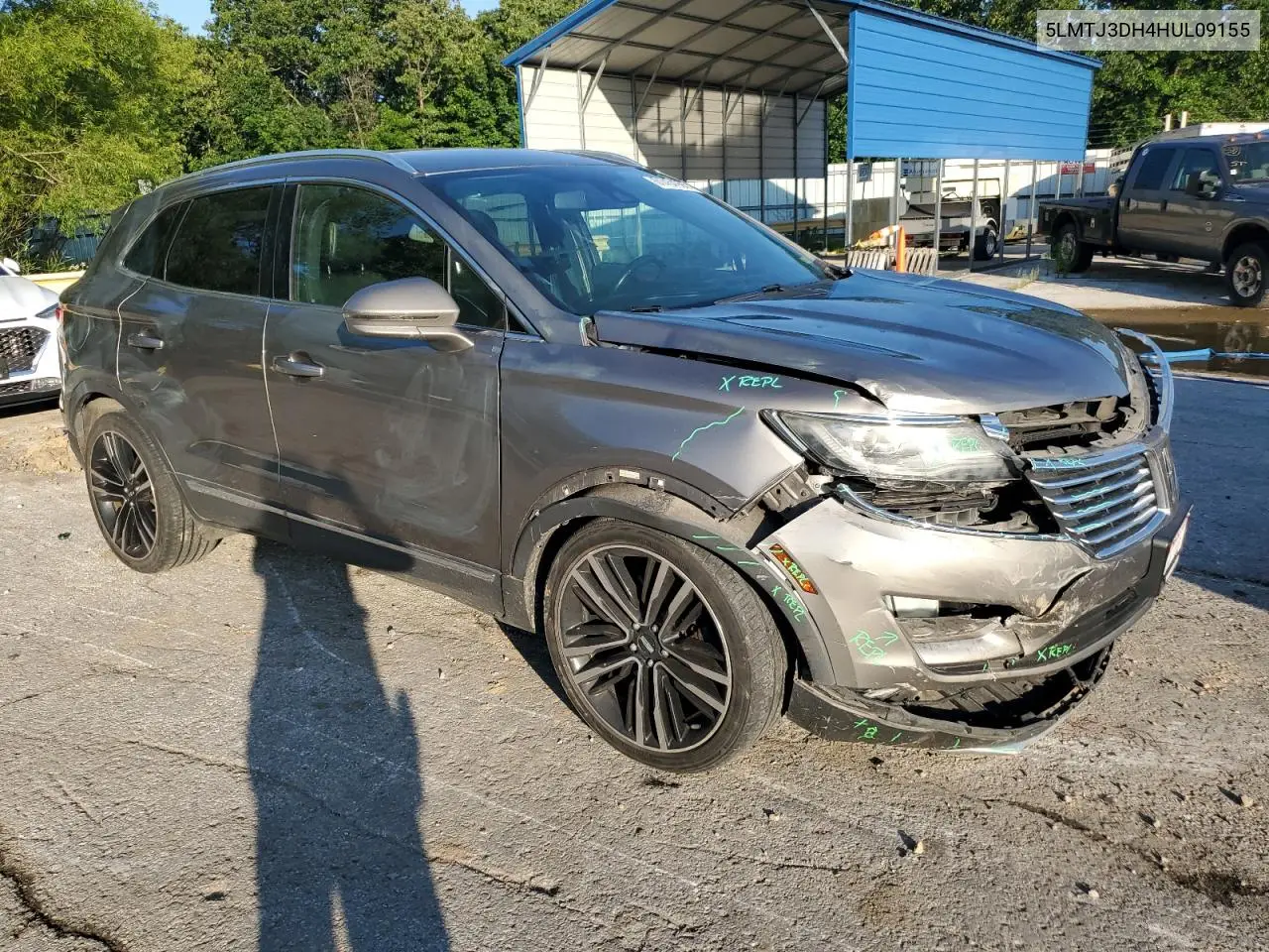 2017 Lincoln Mkc Reserve VIN: 5LMTJ3DH4HUL09155 Lot: 61454995