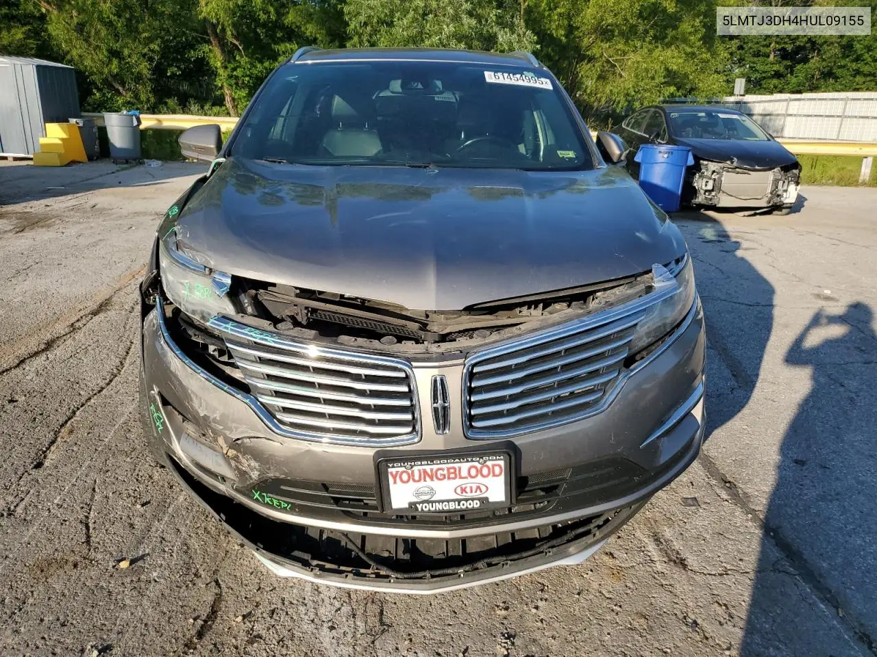 2017 Lincoln Mkc Reserve VIN: 5LMTJ3DH4HUL09155 Lot: 61454995