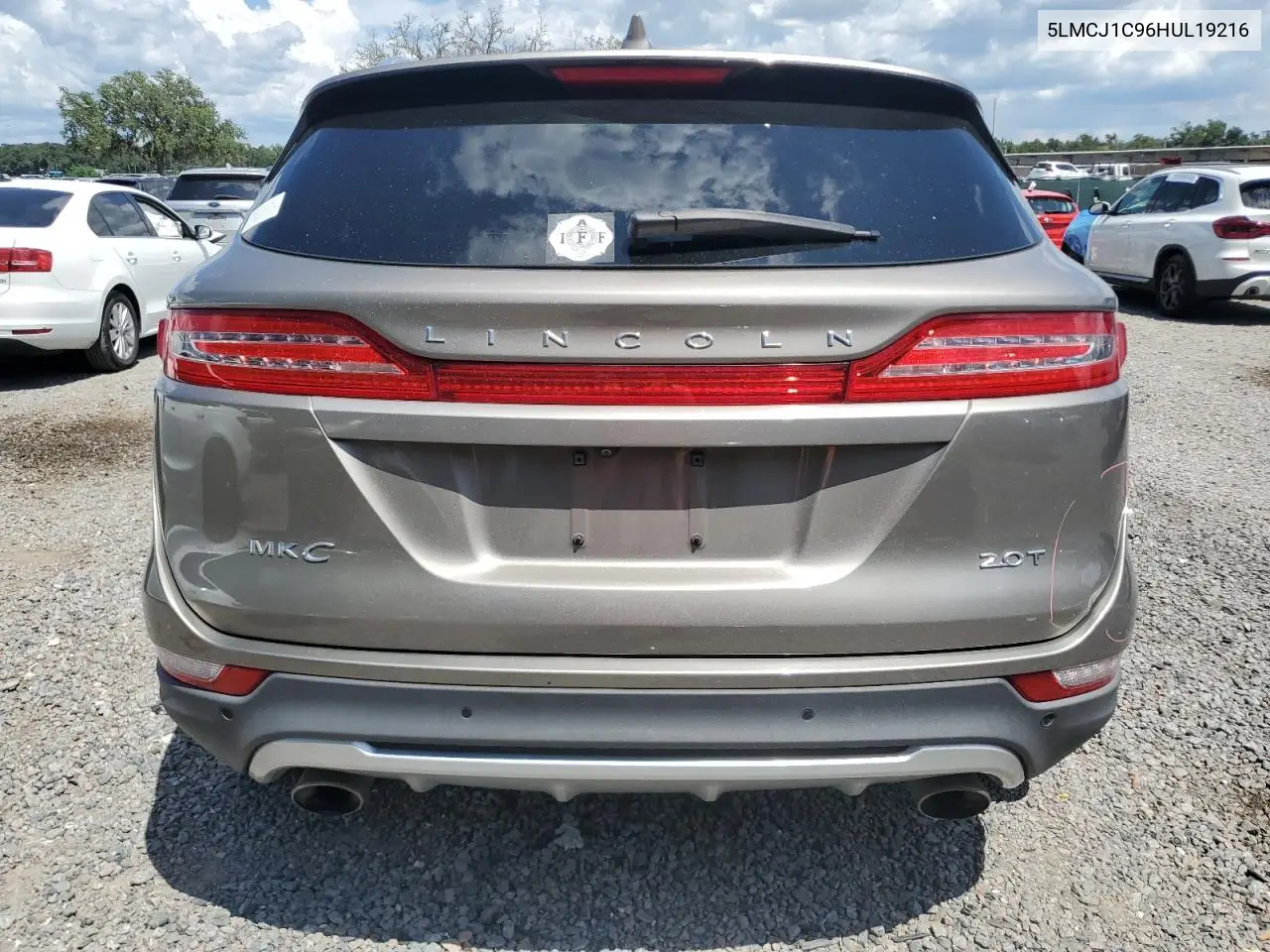 2017 Lincoln Mkc Premiere VIN: 5LMCJ1C96HUL19216 Lot: 61628975