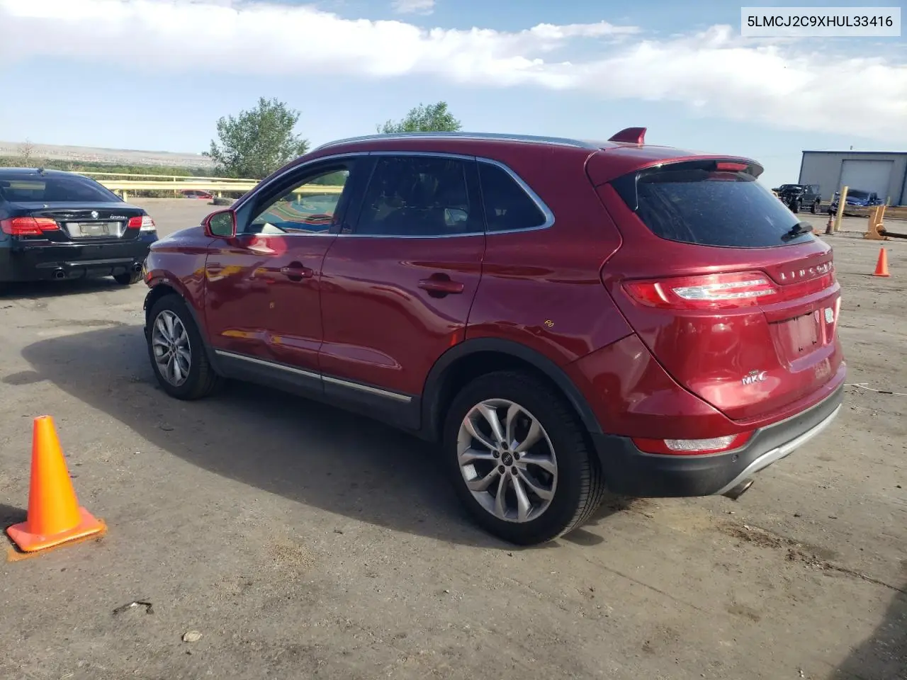 2017 Lincoln Mkc Select VIN: 5LMCJ2C9XHUL33416 Lot: 61800045