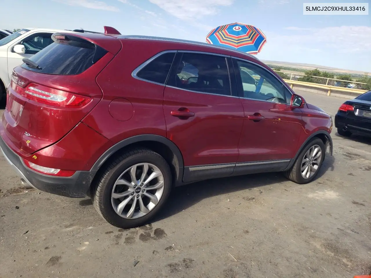 2017 Lincoln Mkc Select VIN: 5LMCJ2C9XHUL33416 Lot: 61800045