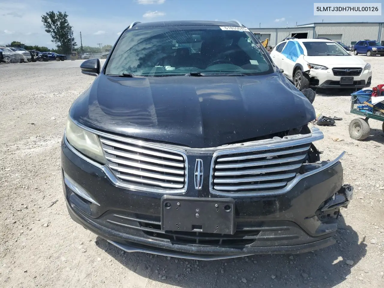 2017 Lincoln Mkc Reserve VIN: 5LMTJ3DH7HUL00126 Lot: 61855045