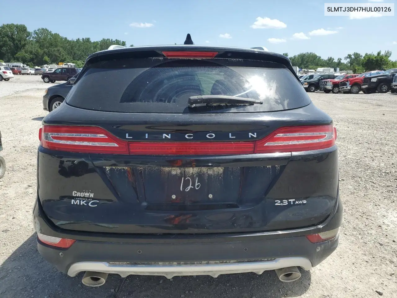 2017 Lincoln Mkc Reserve VIN: 5LMTJ3DH7HUL00126 Lot: 61855045