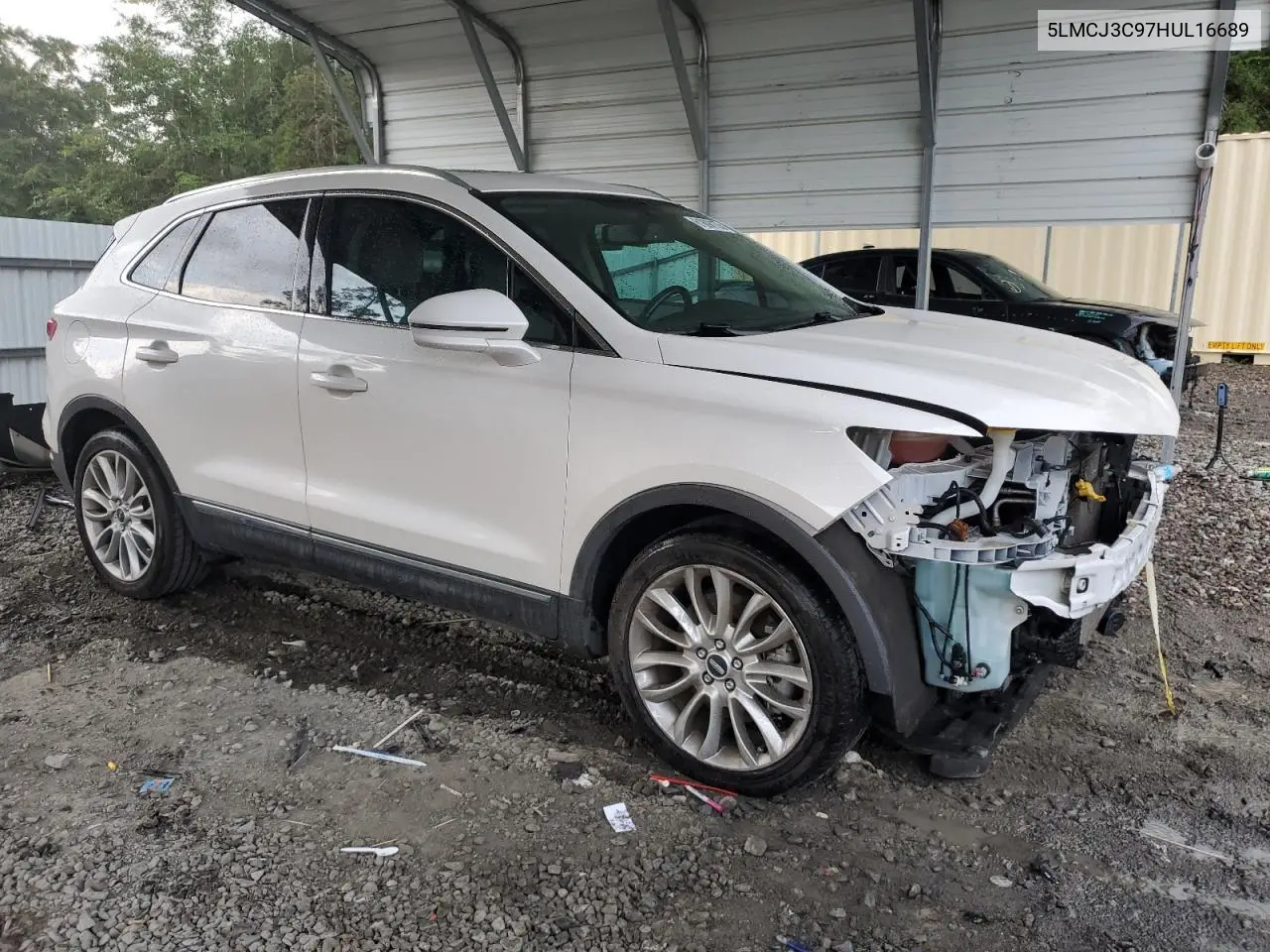 2017 Lincoln Mkc Reserve VIN: 5LMCJ3C97HUL16689 Lot: 61898155