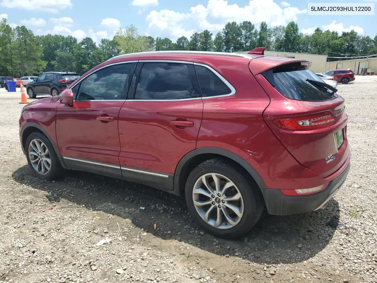 2017 Lincoln Mkc Select VIN: 5LMCJ2C93HUL12200 Lot: 63003775