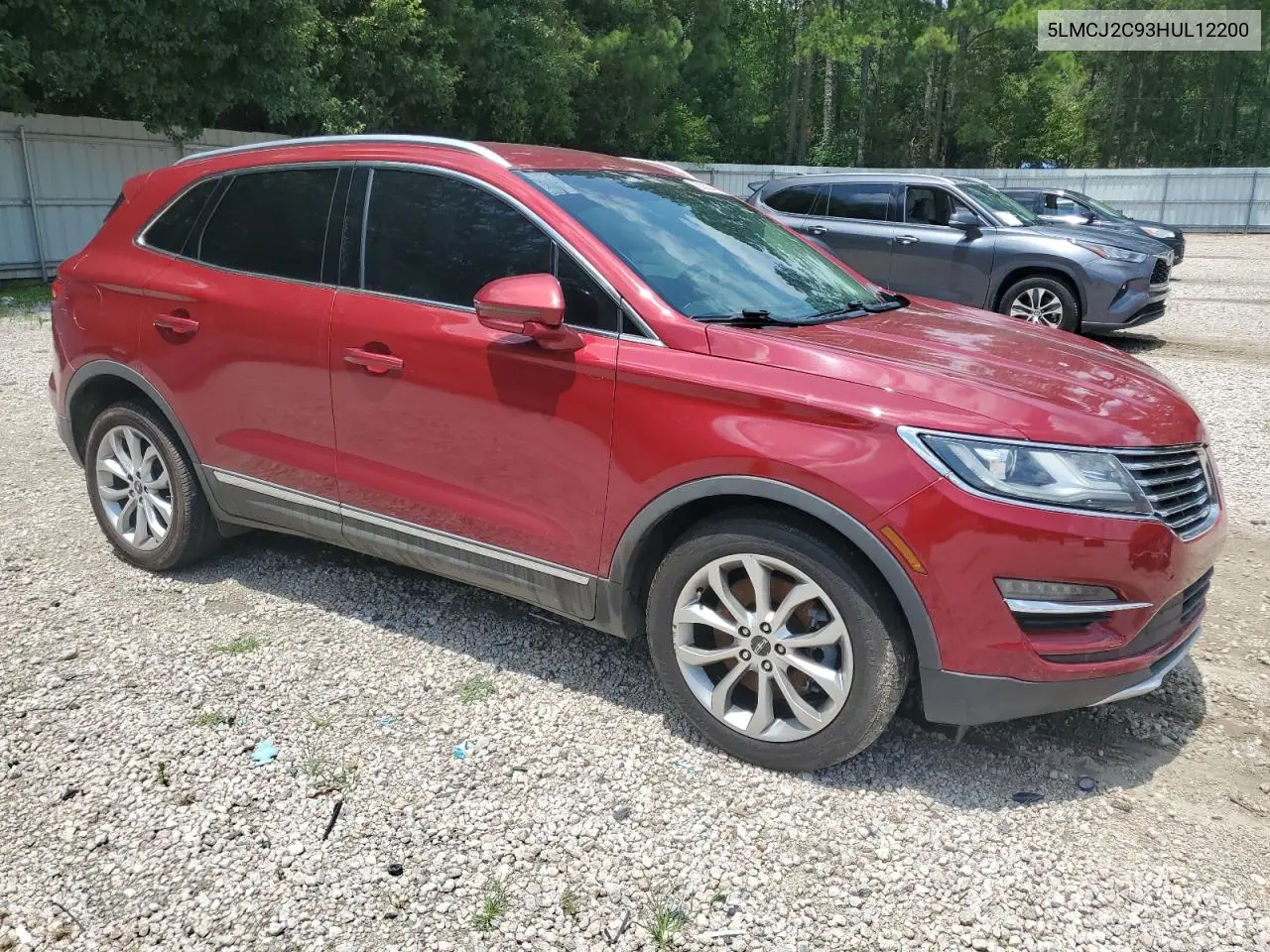 2017 Lincoln Mkc Select VIN: 5LMCJ2C93HUL12200 Lot: 63003775
