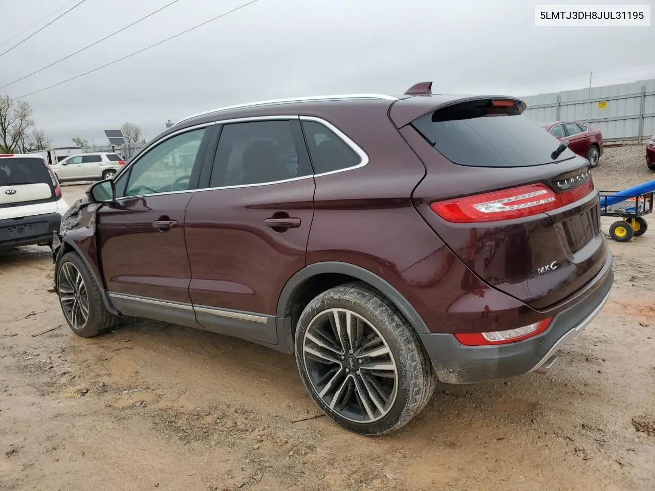 2018 Lincoln Mkc Reserve VIN: 5LMTJ3DH8JUL31195 Lot: 51483935