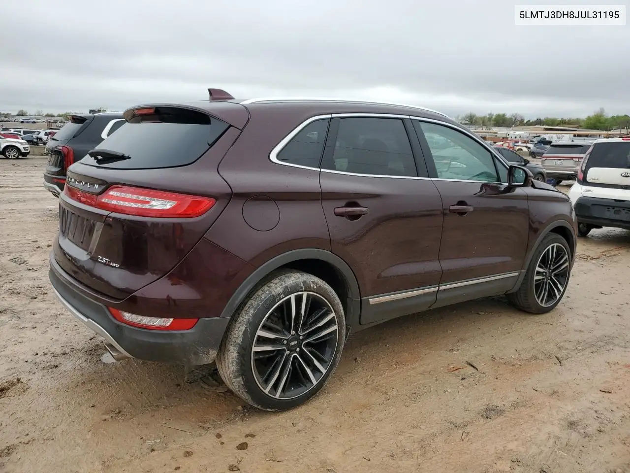 2018 Lincoln Mkc Reserve VIN: 5LMTJ3DH8JUL31195 Lot: 51483935