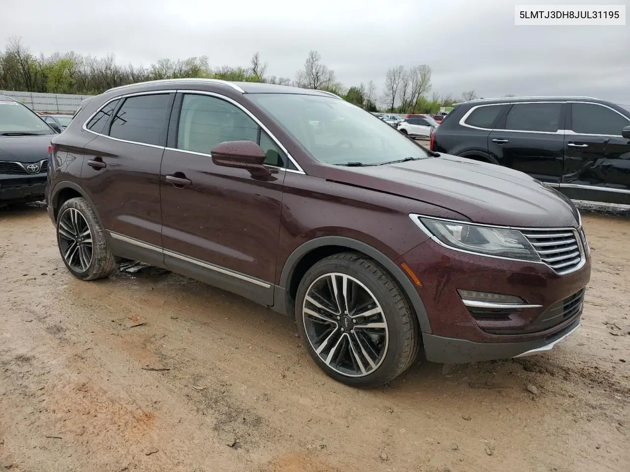 2018 Lincoln Mkc Reserve VIN: 5LMTJ3DH8JUL31195 Lot: 51483935