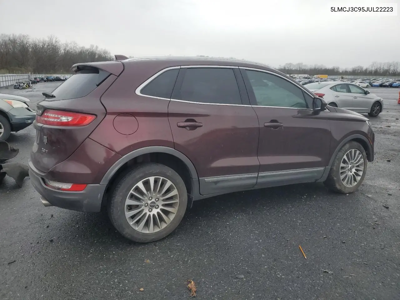 2018 Lincoln Mkc Reserve VIN: 5LMCJ3C95JUL22223 Lot: 51927195