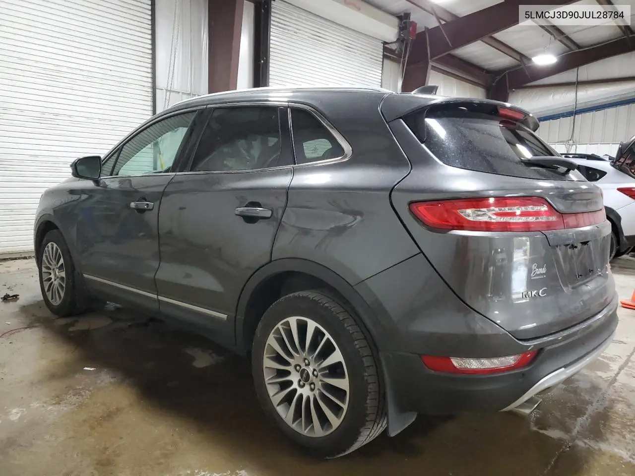 2018 Lincoln Mkc Reserve VIN: 5LMCJ3D90JUL28784 Lot: 52751205