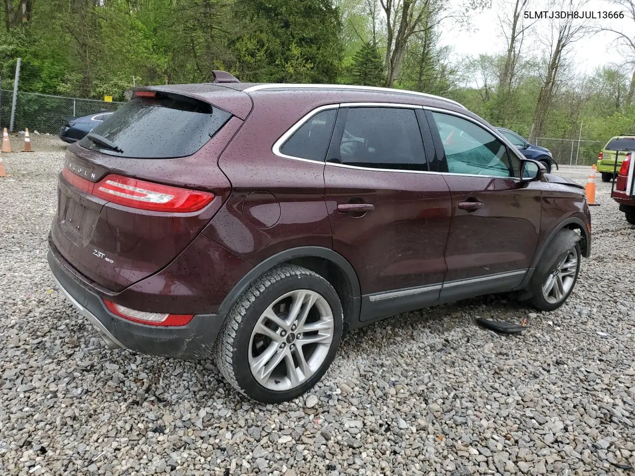 2018 Lincoln Mkc Reserve VIN: 5LMTJ3DH8JUL13666 Lot: 55902795