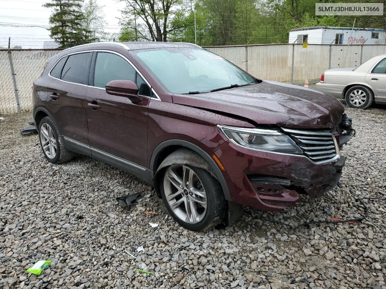2018 Lincoln Mkc Reserve VIN: 5LMTJ3DH8JUL13666 Lot: 55902795