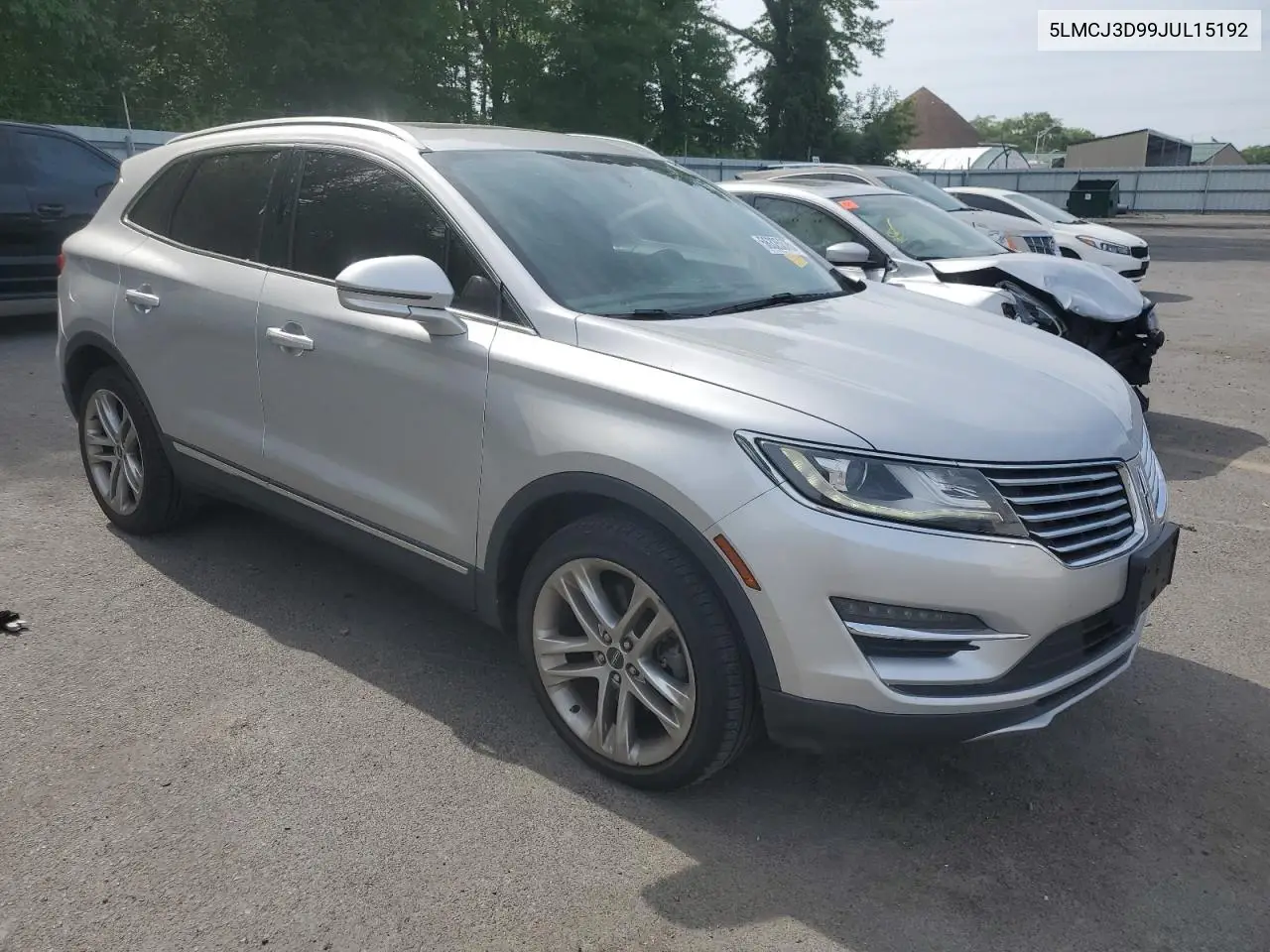 2018 Lincoln Mkc Reserve VIN: 5LMCJ3D99JUL15192 Lot: 56325375