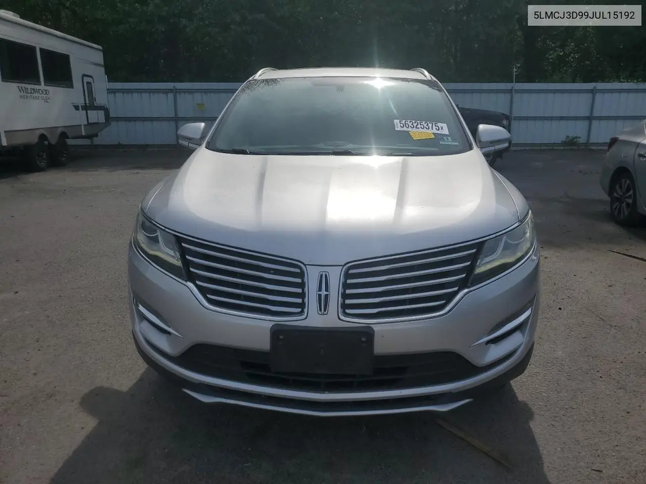 2018 Lincoln Mkc Reserve VIN: 5LMCJ3D99JUL15192 Lot: 56325375