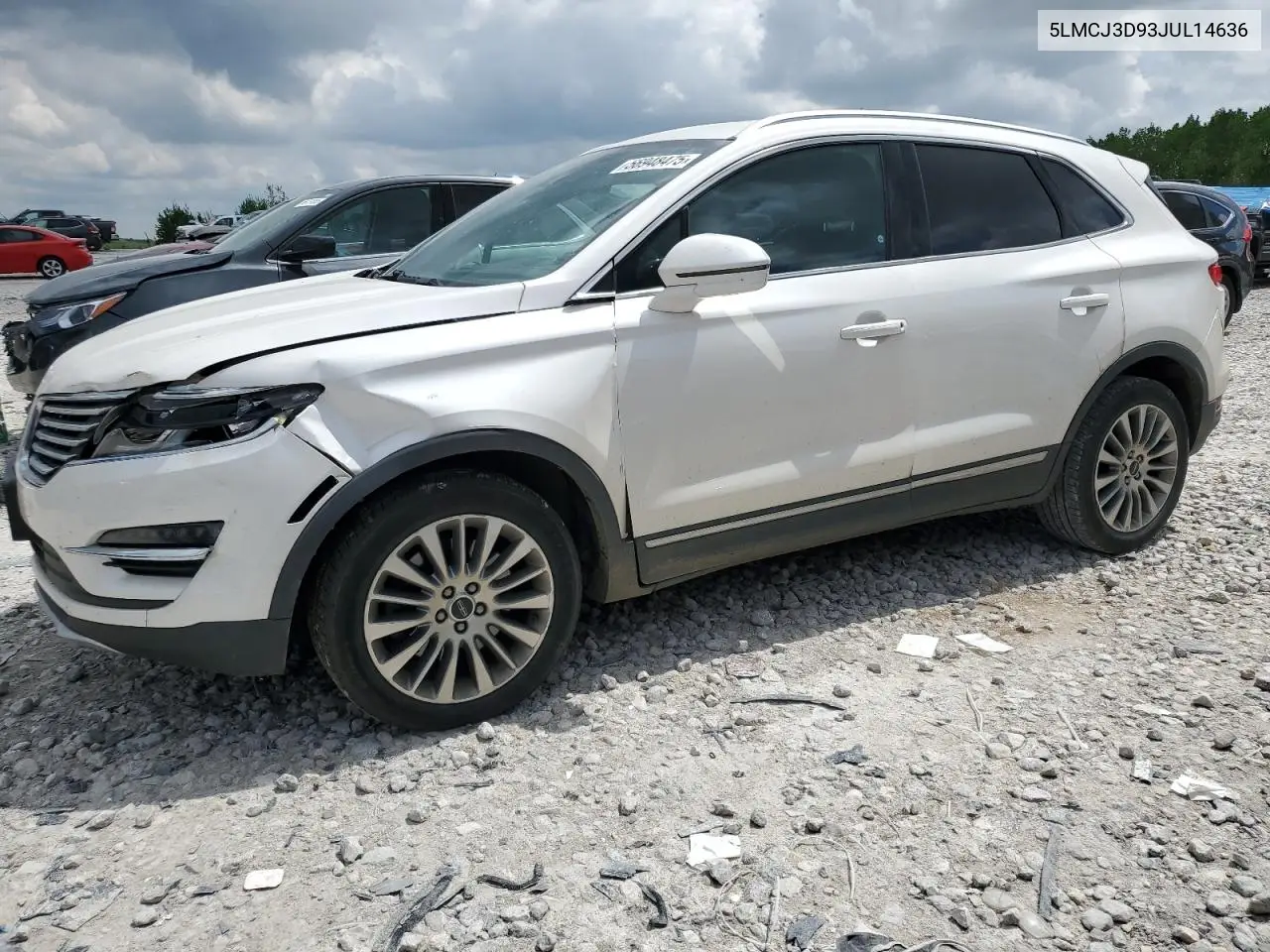 2018 Lincoln Mkc Reserve VIN: 5LMCJ3D93JUL14636 Lot: 56948475