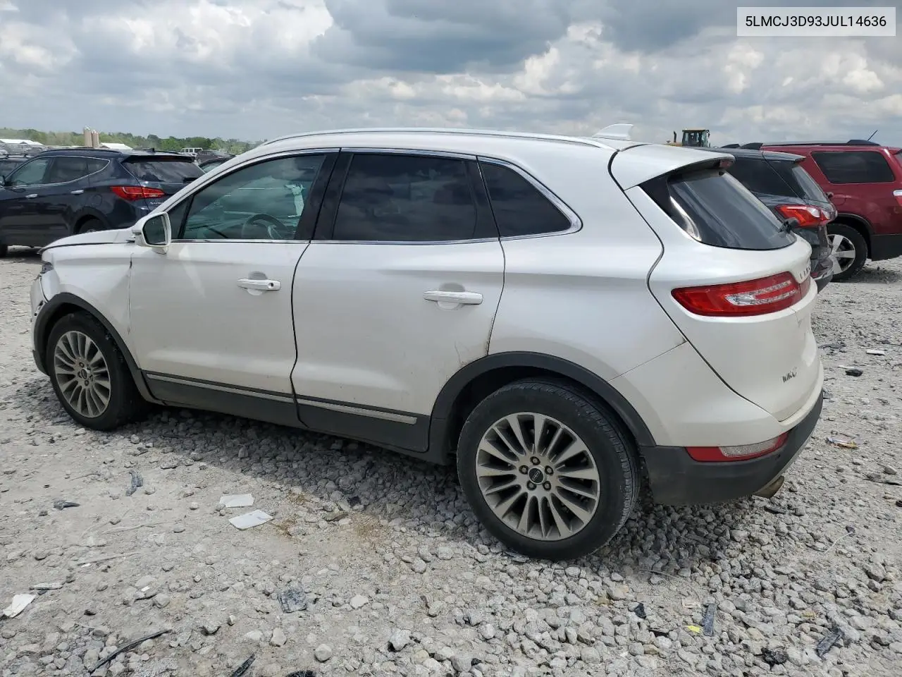 2018 Lincoln Mkc Reserve VIN: 5LMCJ3D93JUL14636 Lot: 56948475