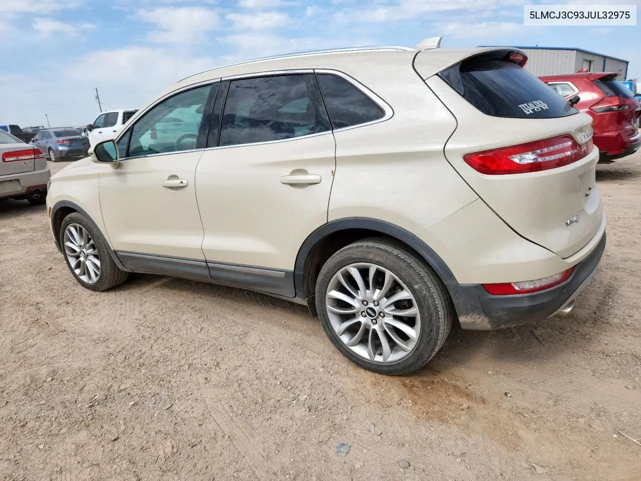 2018 Lincoln Mkc Reserve VIN: 5LMCJ3C93JUL32975 Lot: 61152025