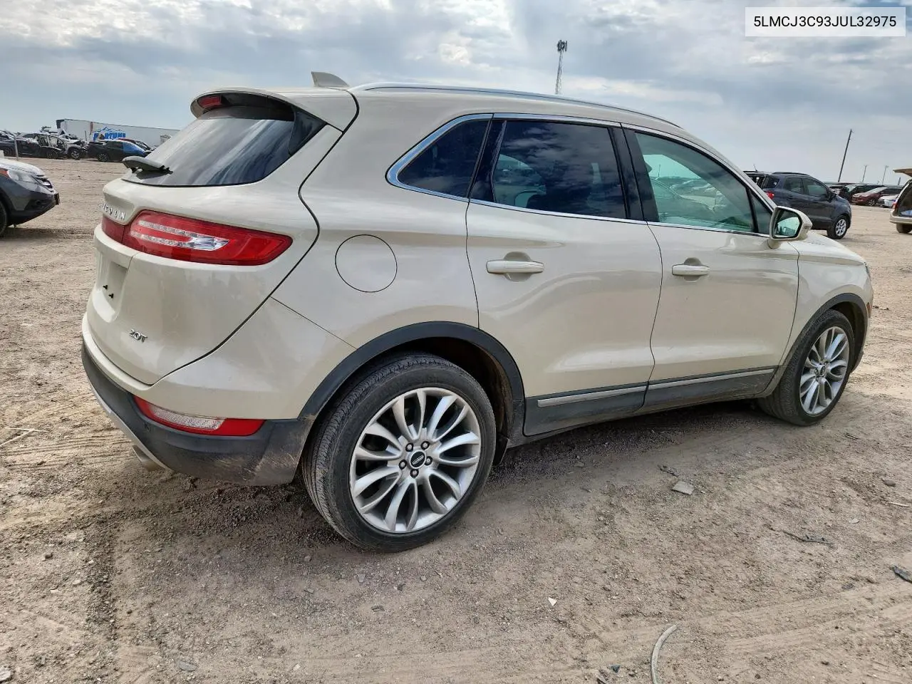 2018 Lincoln Mkc Reserve VIN: 5LMCJ3C93JUL32975 Lot: 61152025