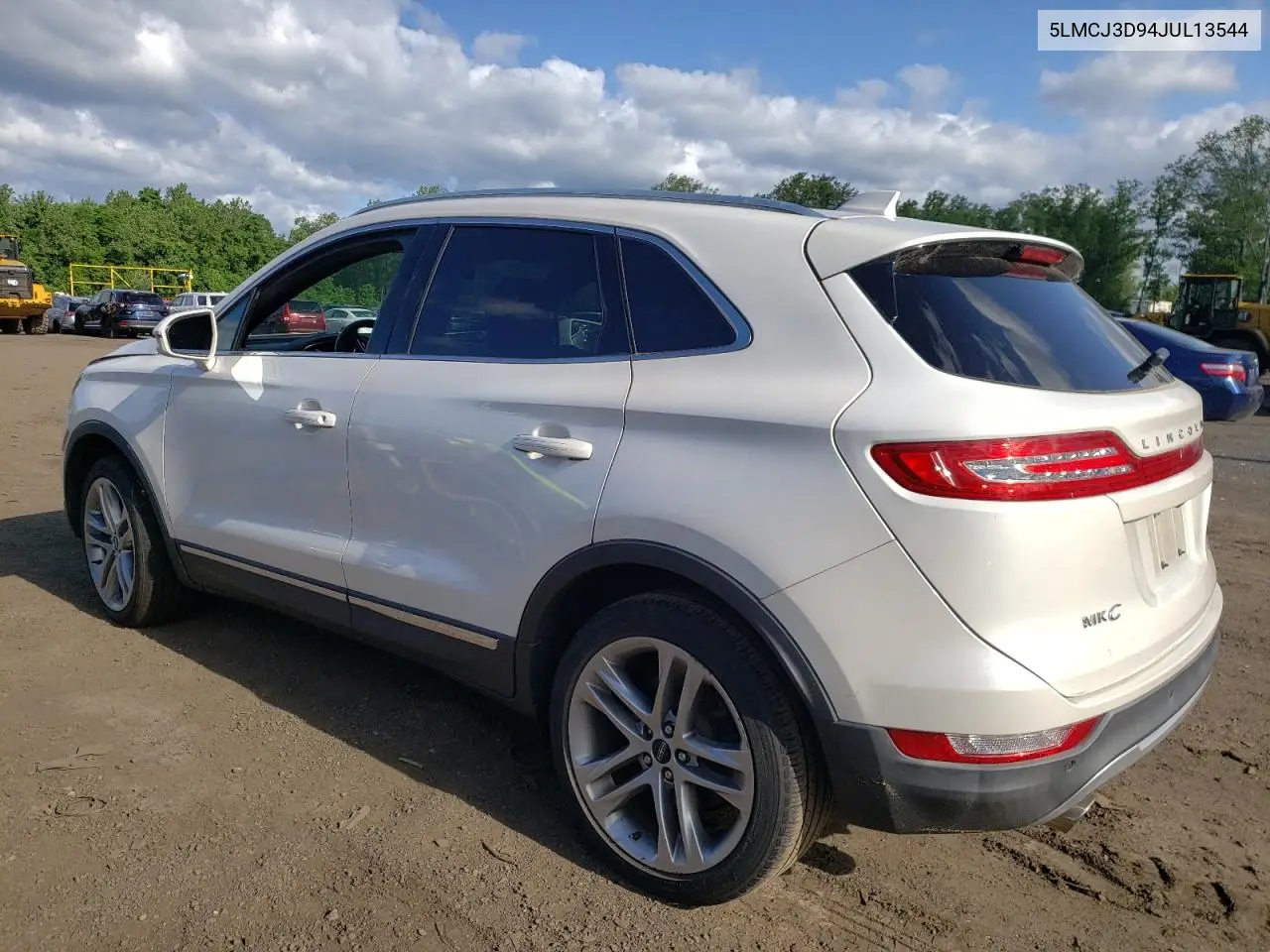 2018 Lincoln Mkc Reserve VIN: 5LMCJ3D94JUL13544 Lot: 61193235