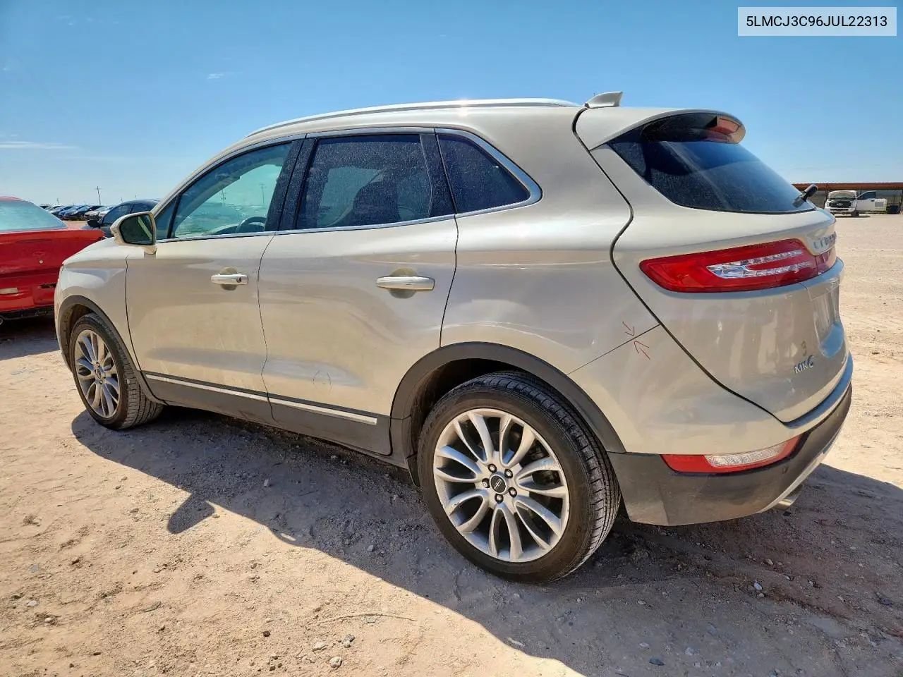 2018 Lincoln Mkc Reserve VIN: 5LMCJ3C96JUL22313 Lot: 61211455