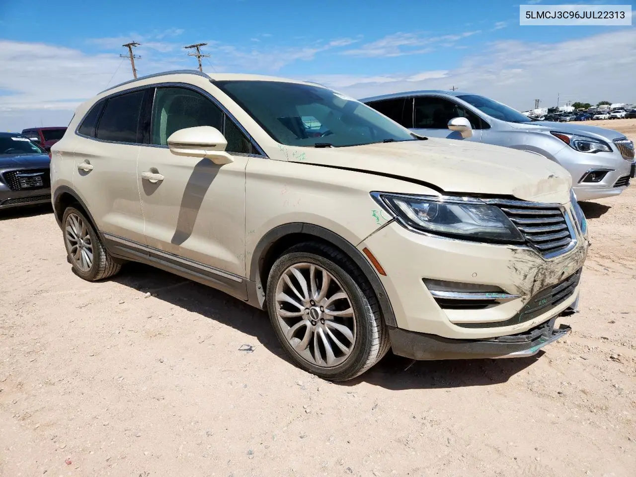 2018 Lincoln Mkc Reserve VIN: 5LMCJ3C96JUL22313 Lot: 61211455