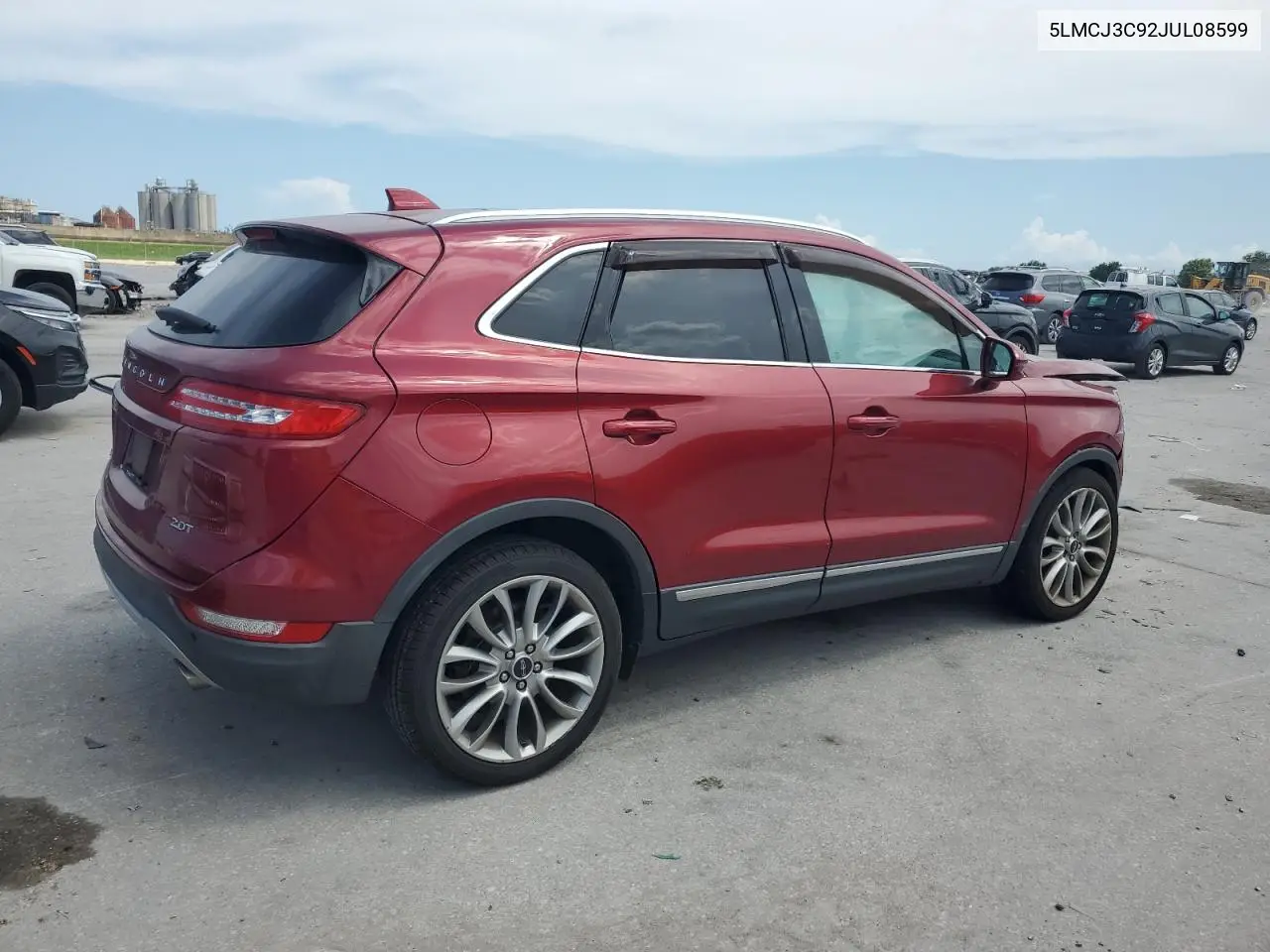 2018 Lincoln Mkc Reserve VIN: 5LMCJ3C92JUL08599 Lot: 62322875