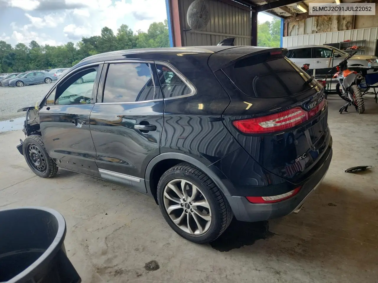 2018 Lincoln Mkc Select VIN: 5LMCJ2C91JUL22052 Lot: 63018505