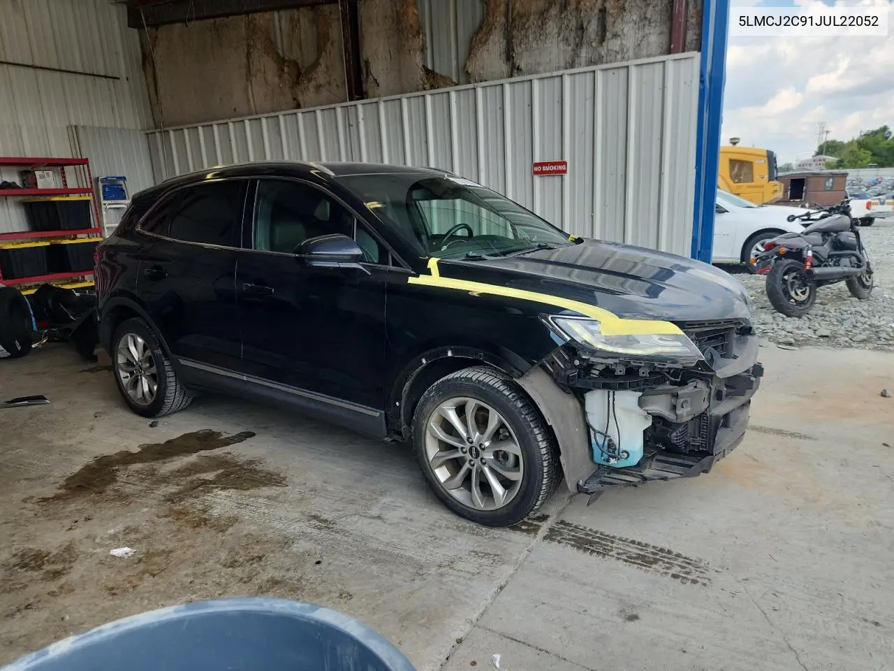 2018 Lincoln Mkc Select VIN: 5LMCJ2C91JUL22052 Lot: 63018505