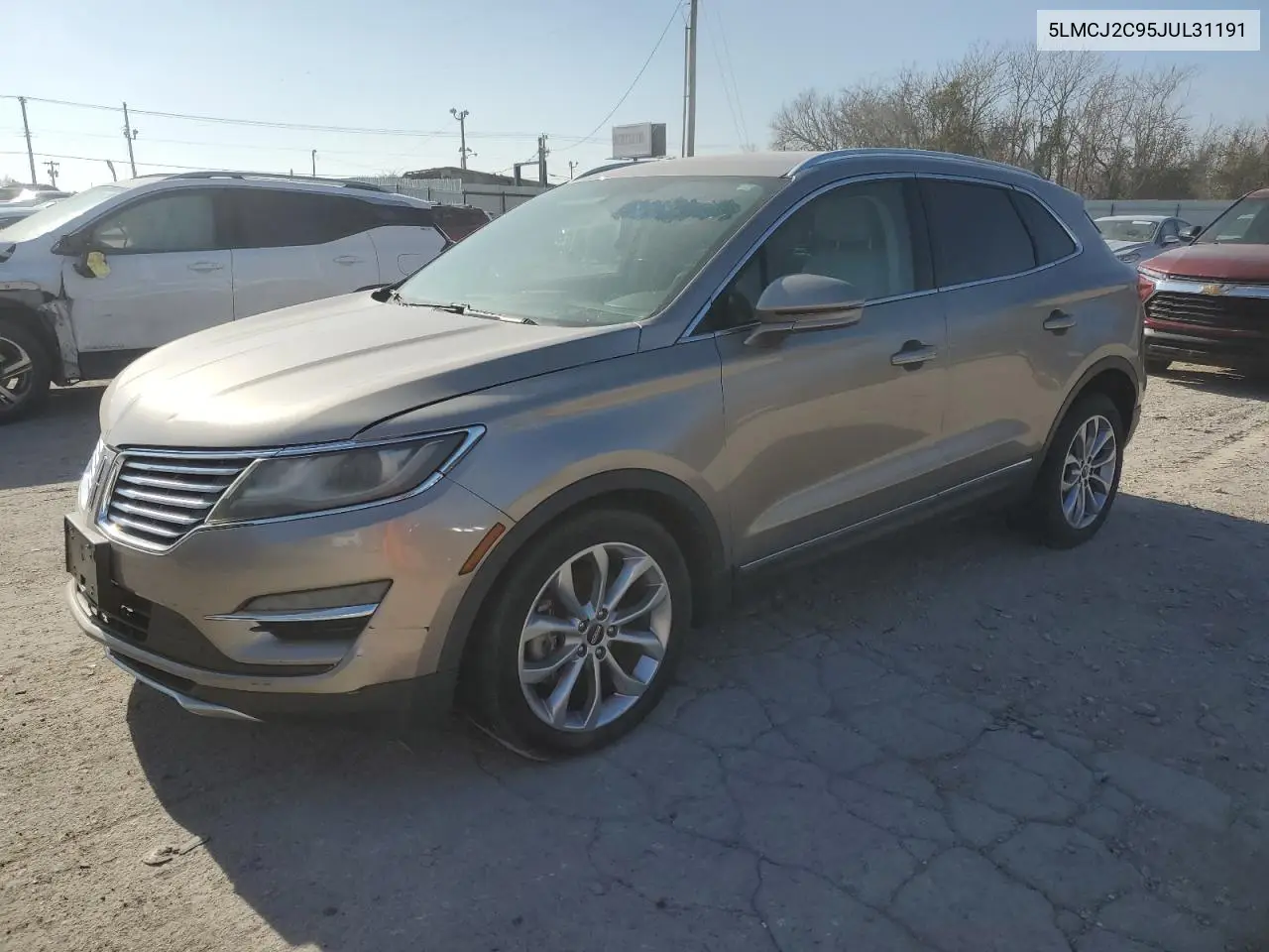 2018 Lincoln Mkc Select VIN: 5LMCJ2C95JUL31191 Lot: 81614124