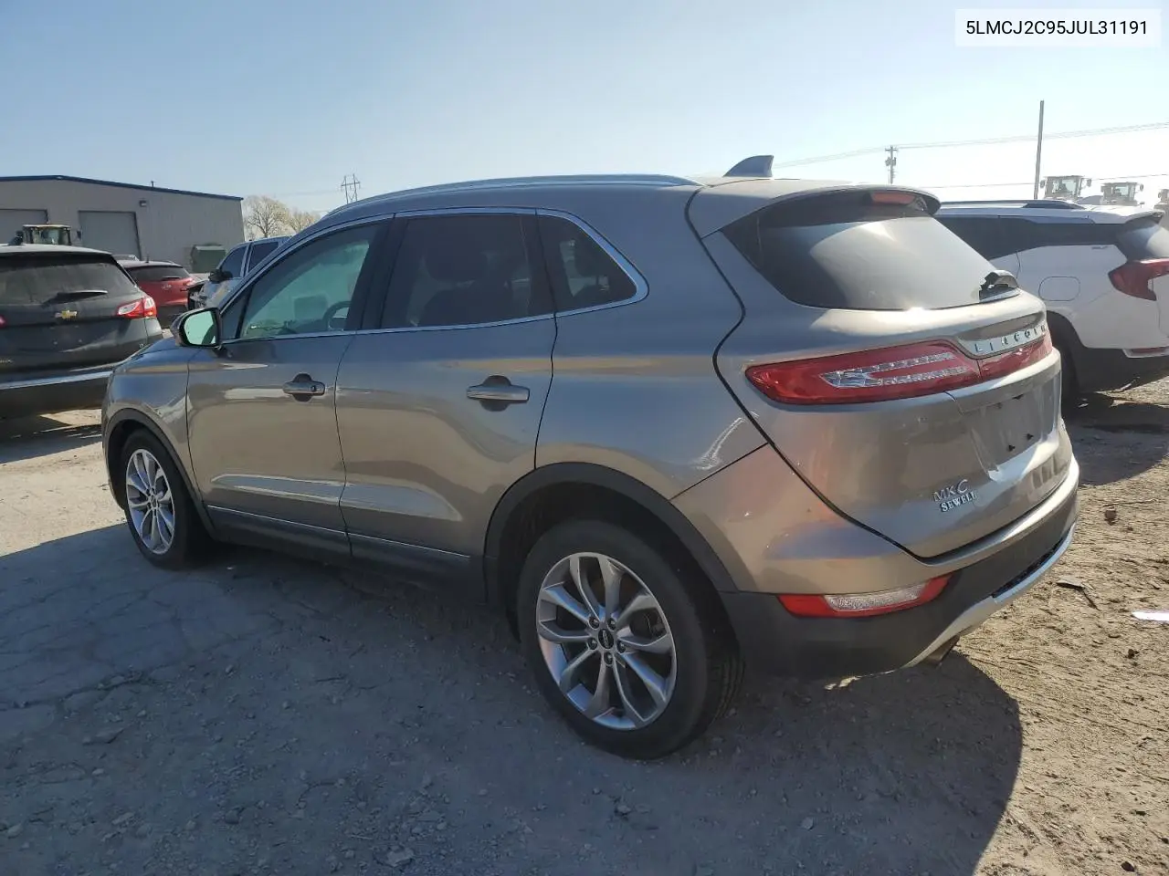 2018 Lincoln Mkc Select VIN: 5LMCJ2C95JUL31191 Lot: 81614124
