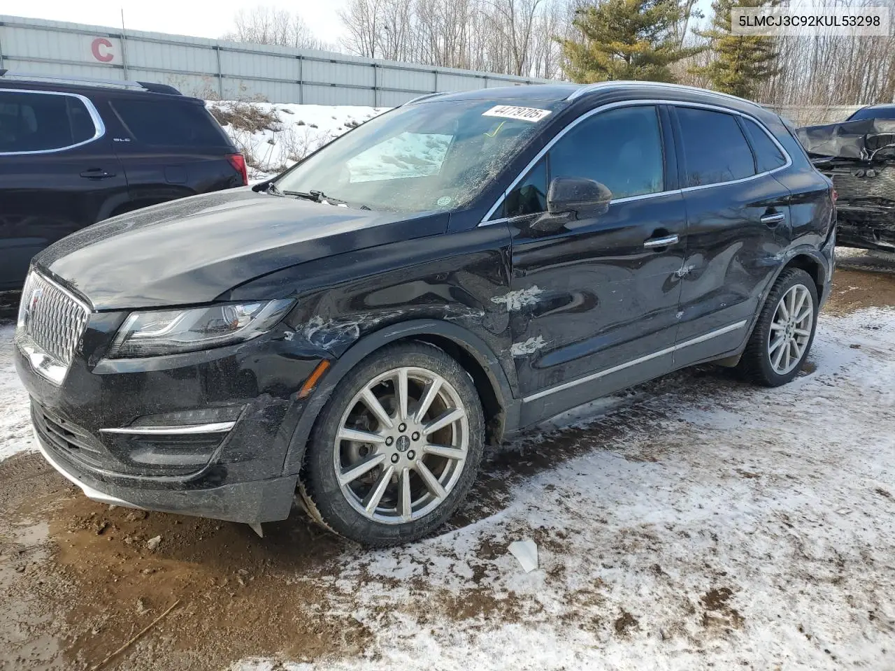 2019 Lincoln Mkc Reserve VIN: 5LMCJ3C92KUL53298 Lot: 44779705