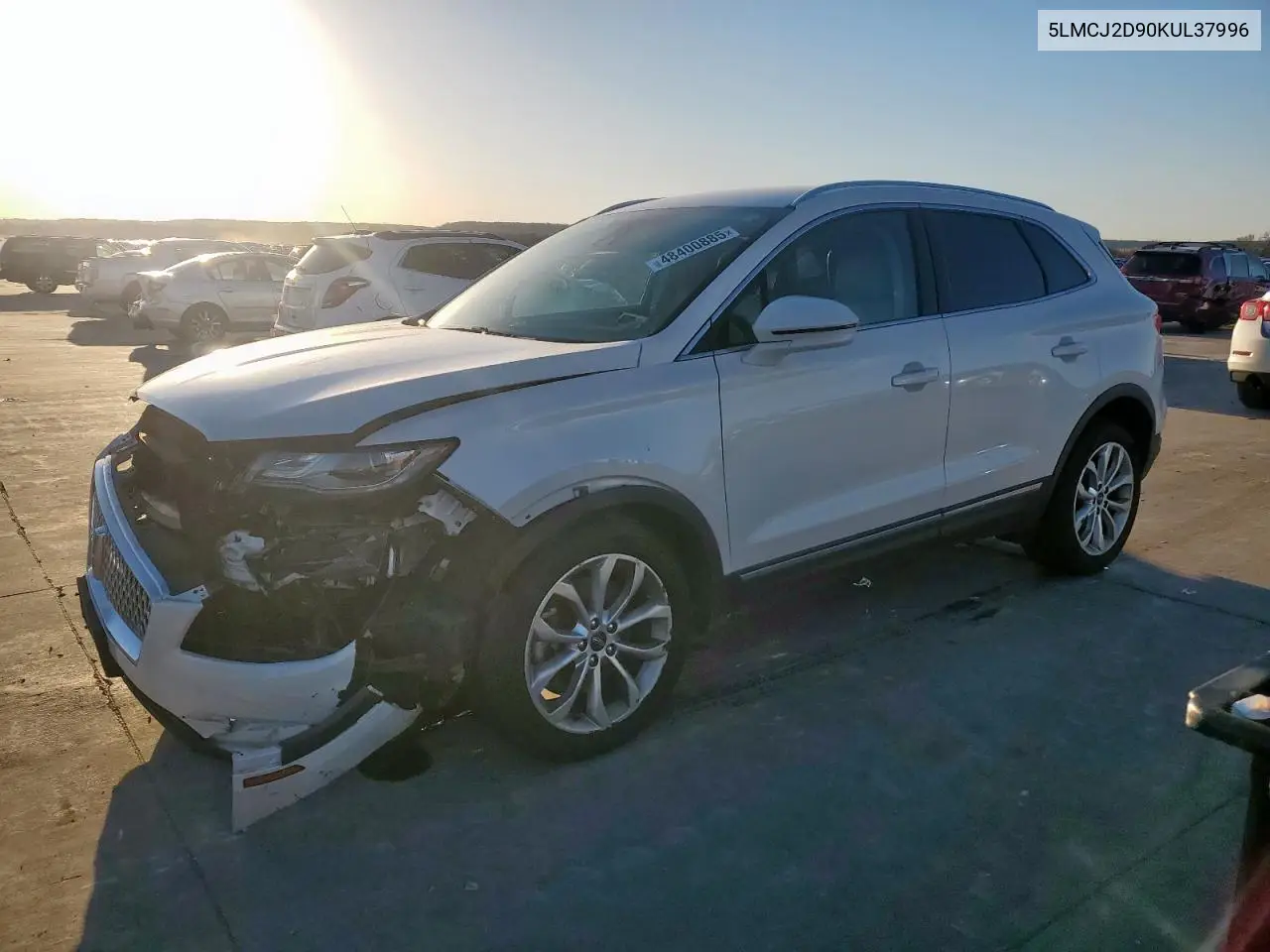 2019 Lincoln Mkc Select VIN: 5LMCJ2D90KUL37996 Lot: 48400885