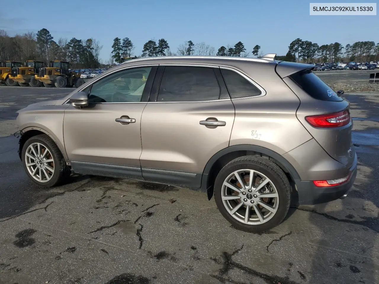 2019 Lincoln Mkc Reserve VIN: 5LMCJ3C92KUL15330 Lot: 48451155