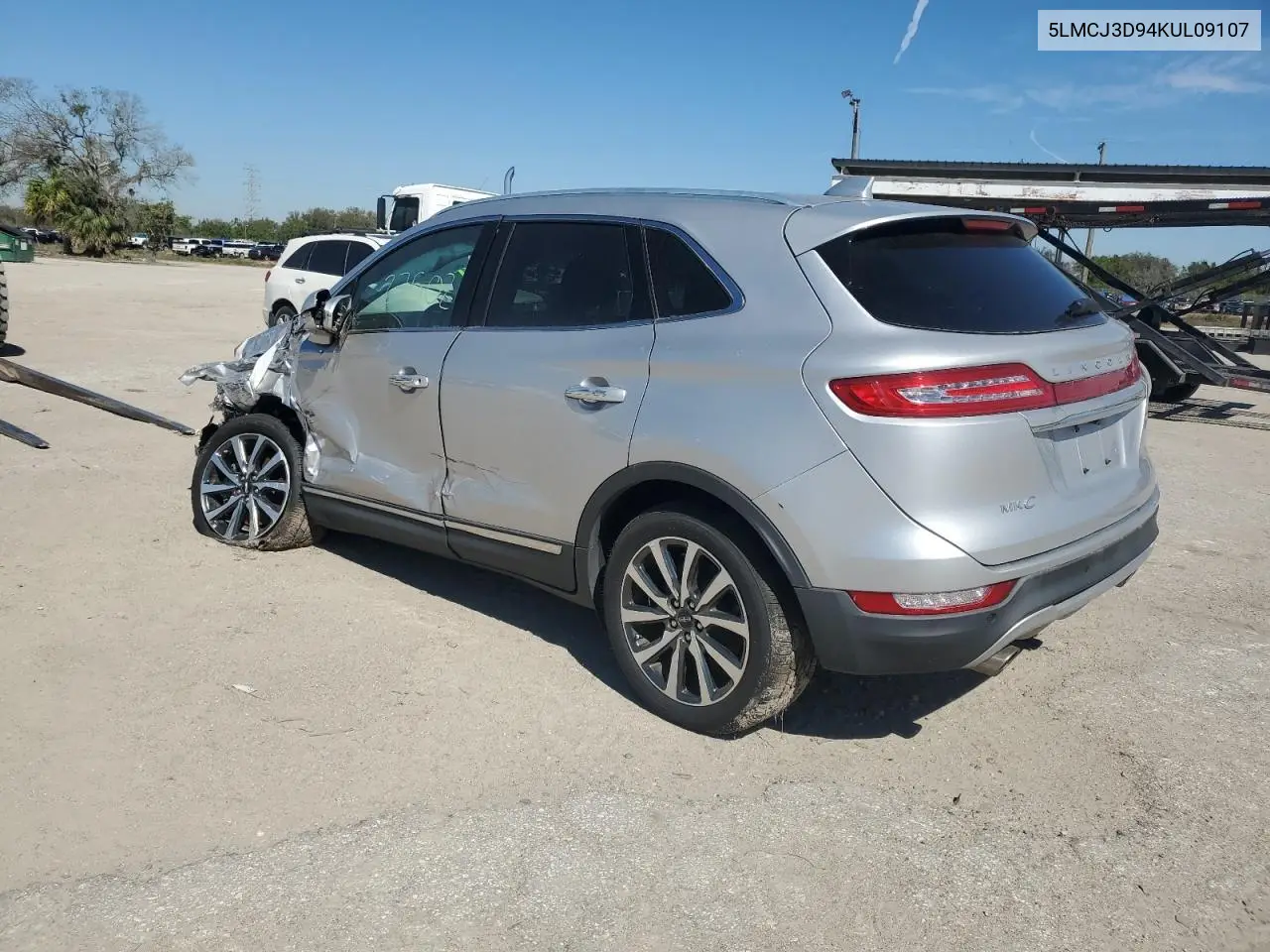 2019 Lincoln Mkc Reserve VIN: 5LMCJ3D94KUL09107 Lot: 48595095