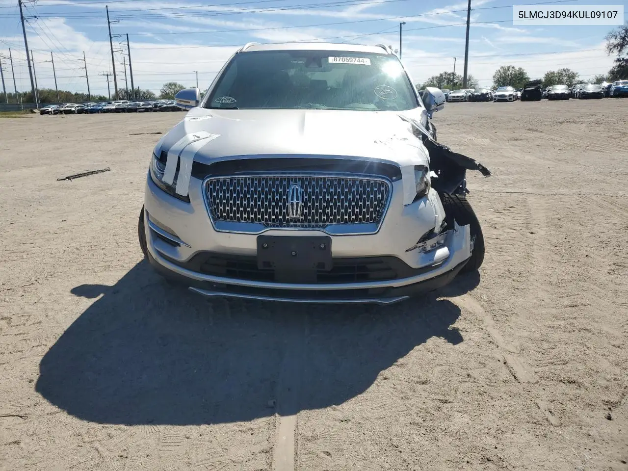 2019 Lincoln Mkc Reserve VIN: 5LMCJ3D94KUL09107 Lot: 48595095