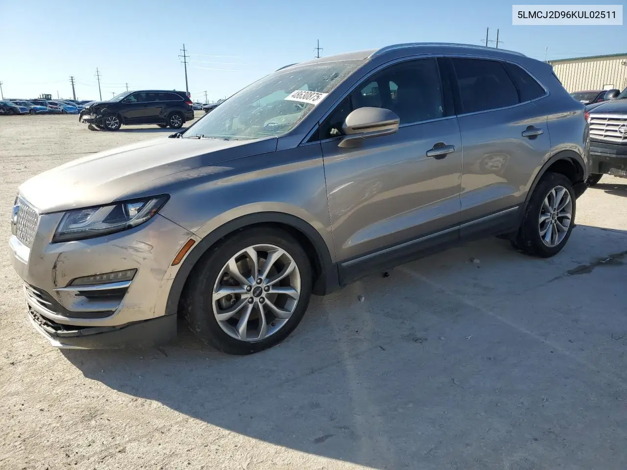 2019 Lincoln Mkc Select VIN: 5LMCJ2D96KUL02511 Lot: 48630875
