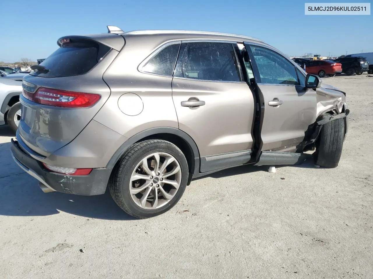 2019 Lincoln Mkc Select VIN: 5LMCJ2D96KUL02511 Lot: 48630875