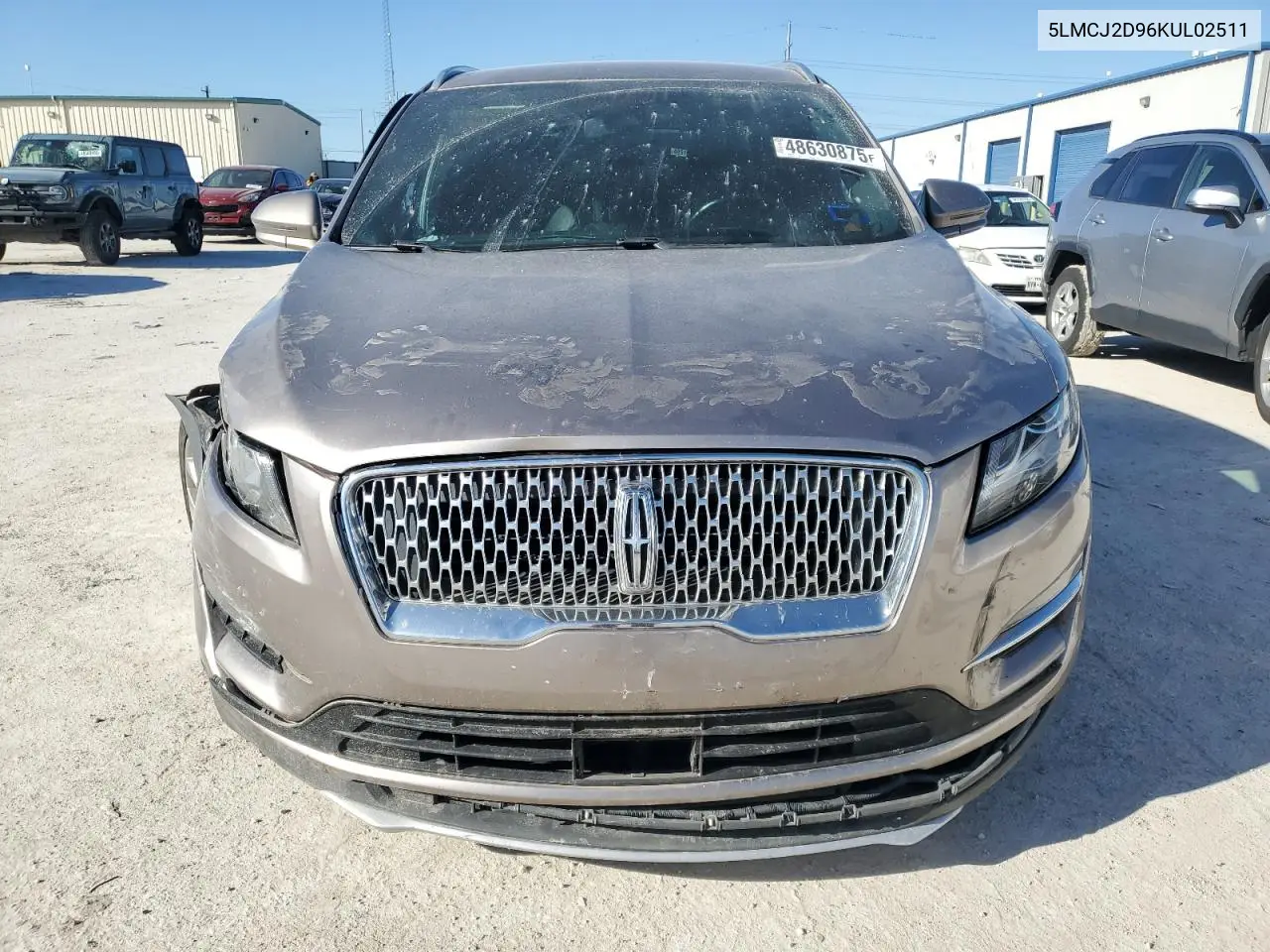 2019 Lincoln Mkc Select VIN: 5LMCJ2D96KUL02511 Lot: 48630875