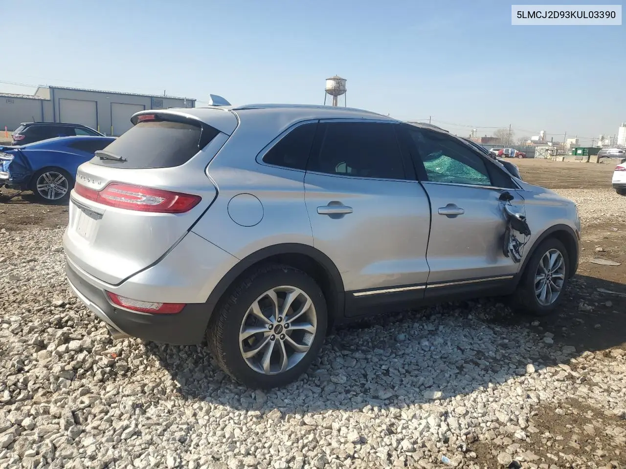 2019 Lincoln Mkc Select VIN: 5LMCJ2D93KUL03390 Lot: 49171235