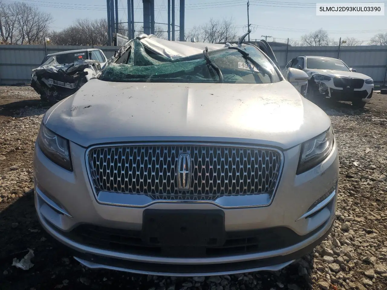 2019 Lincoln Mkc Select VIN: 5LMCJ2D93KUL03390 Lot: 49171235
