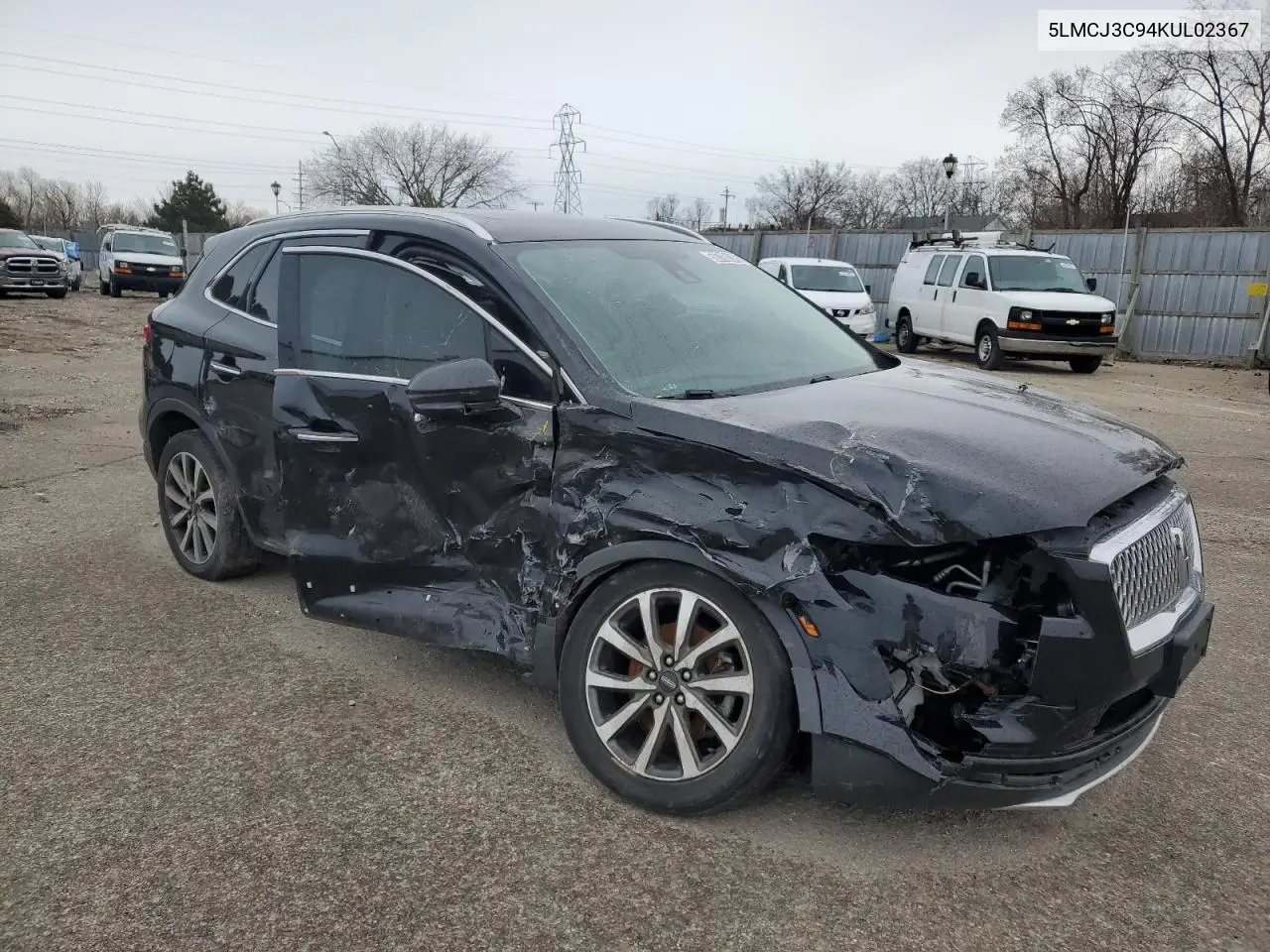 2019 Lincoln Mkc Reserve VIN: 5LMCJ3C94KUL02367 Lot: 50780145