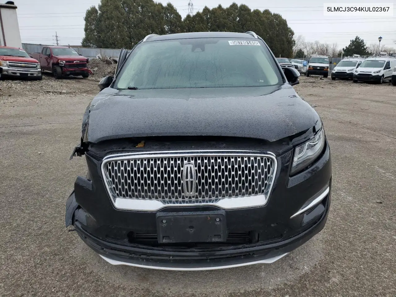 2019 Lincoln Mkc Reserve VIN: 5LMCJ3C94KUL02367 Lot: 50780145