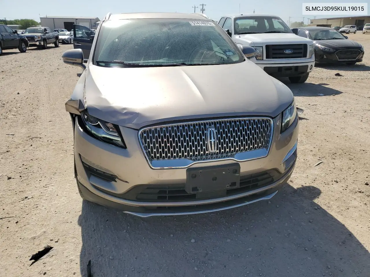 2019 Lincoln Mkc Reserve VIN: 5LMCJ3D95KUL19015 Lot: 51414975