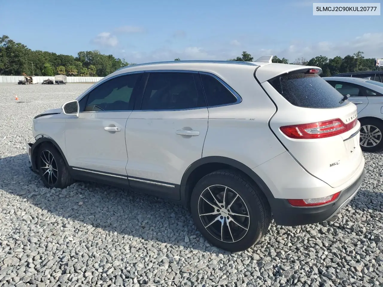 2019 Lincoln Mkc Select VIN: 5LMCJ2C90KUL20777 Lot: 51981415