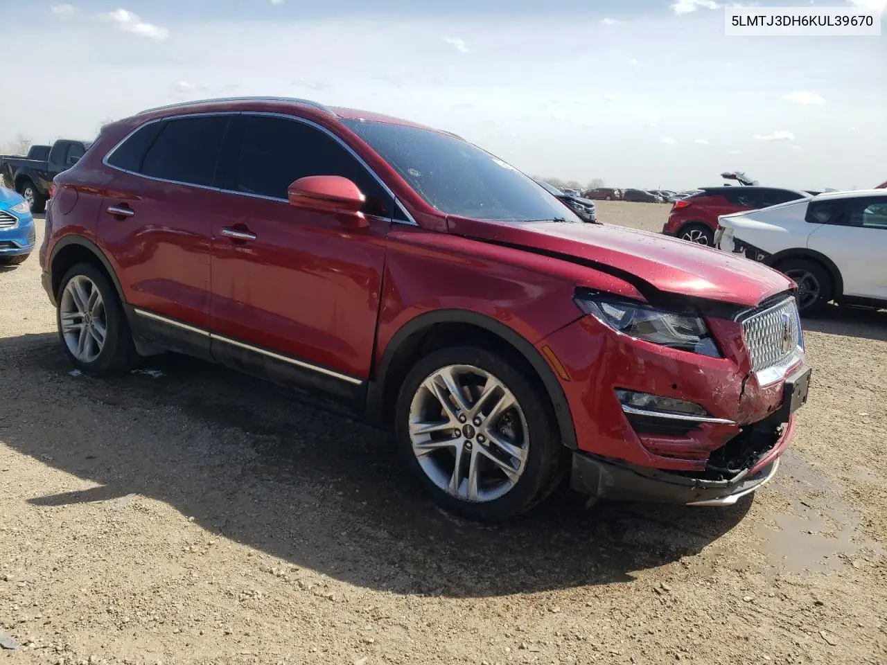 2019 Lincoln Mkc Reserve VIN: 5LMTJ3DH6KUL39670 Lot: 52692875