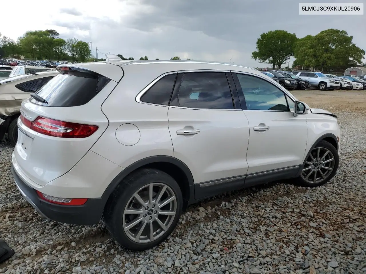 2019 Lincoln Mkc Reserve VIN: 5LMCJ3C9XKUL20906 Lot: 52814185