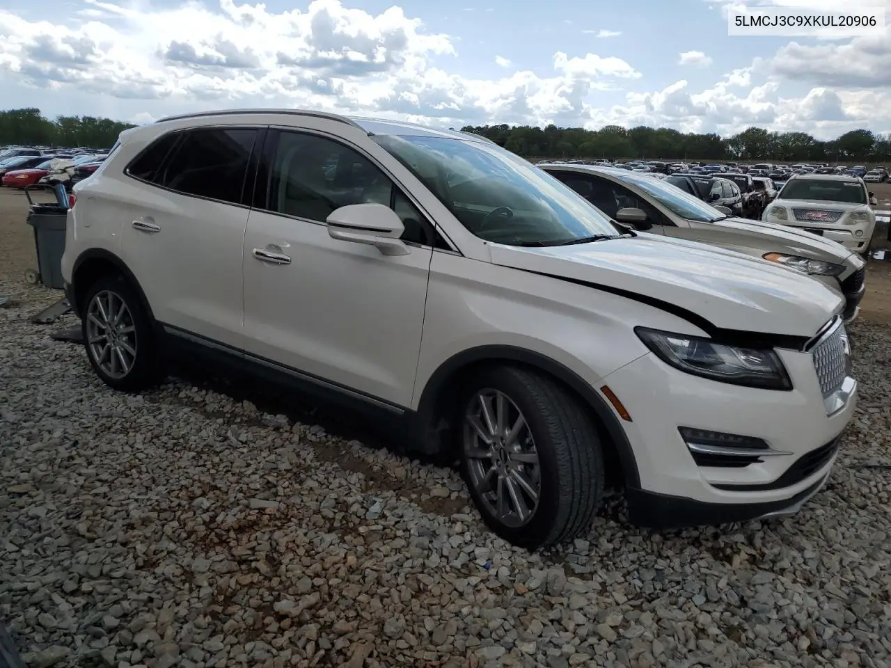 2019 Lincoln Mkc Reserve VIN: 5LMCJ3C9XKUL20906 Lot: 52814185