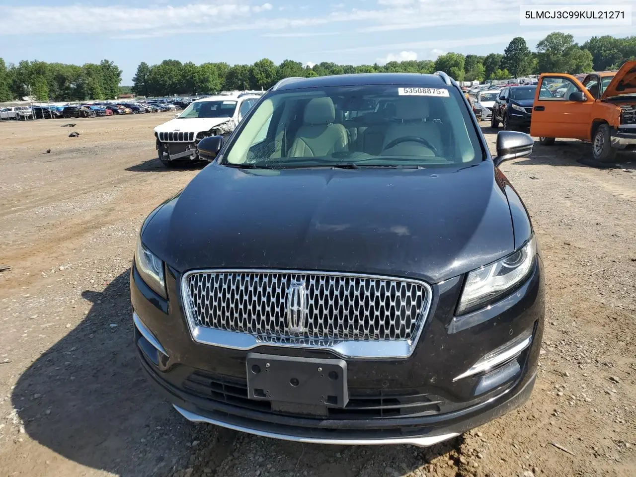 2019 Lincoln Mkc Reserve VIN: 5LMCJ3C99KUL21271 Lot: 53508875