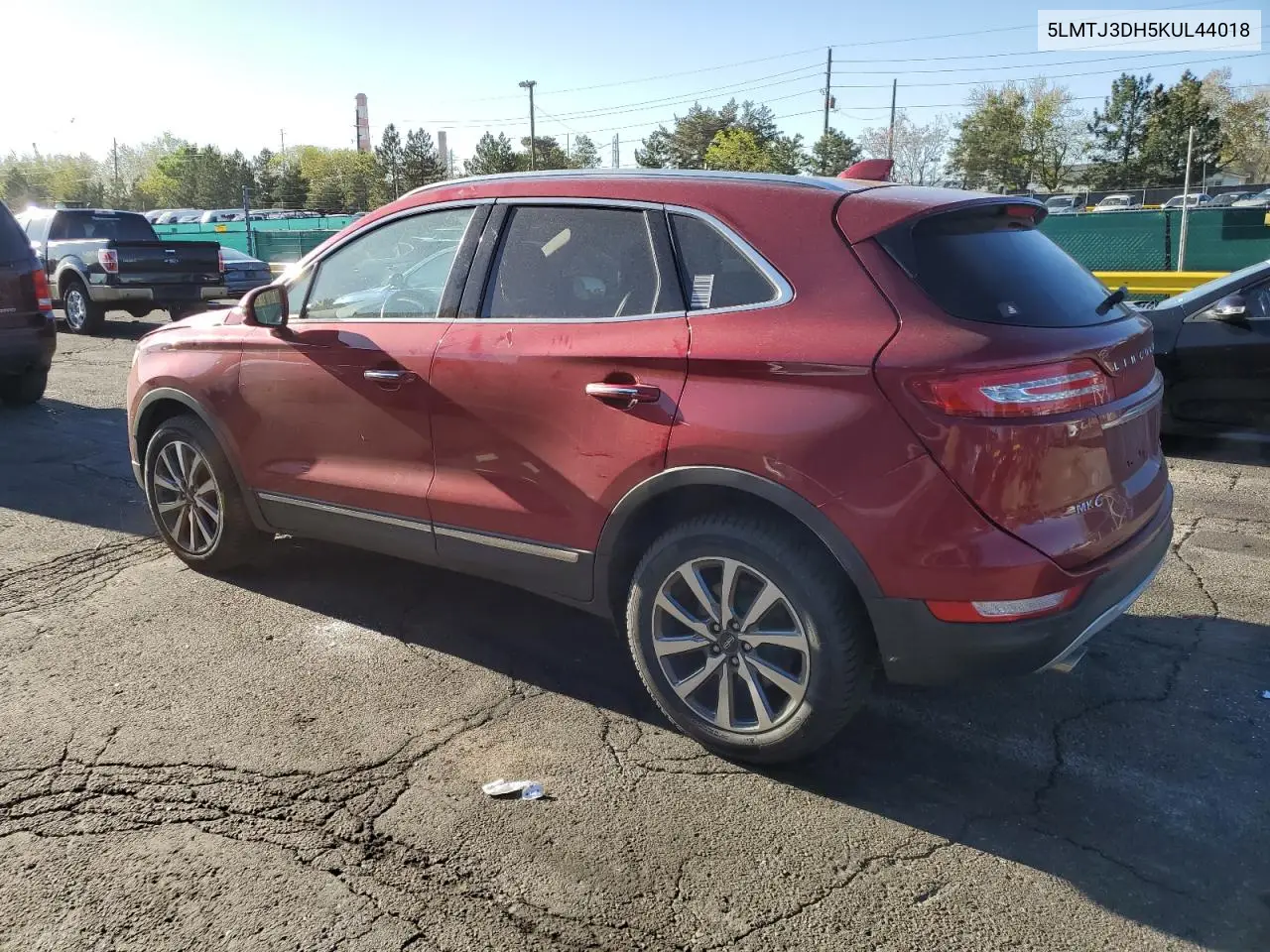 2019 Lincoln Mkc Reserve VIN: 5LMTJ3DH5KUL44018 Lot: 53636475